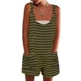 thumbnail image 1 of Mono corto para mujer Romper Yousify, casual, casual, a rayas, talla 2XL, 1 of 5