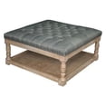 thumbnail image 3 of Cairona Tufted Textile 34-inch Shelved Ottoman (Optional Colors), 3 of 6
