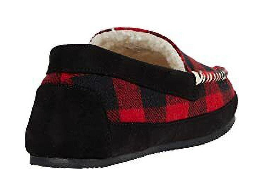 POLO RALPH‎ LAUREN MEN\'S PLAID SLIPPERS RED BLACK NIB Polo Ralph Lauren Men main image 2