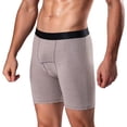 thumbnail image 1 of Mode Hommes Sports Long Gentleman Course sous-Vêtements Porter Jambe Boxeurs Caleçons, 1 of 1