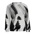 thumbnail image 7 of Sketch Womens Casual Crewneck Sweatshirt Long Sleeve Tops Cute Pullover Loose Fit, 7 of 7