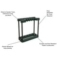 thumbnail image 3 of Garden Tool Organizer - Portable Rolling Utility Rack with Wheels Holds 40 Yard Tools - Garage Organizers and Storage Home Essentials by Stalwart, 3 of 7