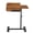 Walnut Brown, variant on RICHYOUNG 24"Overbed Beside Table with Hidden Wheels,Tiltable & Rotatable Top Height-Adjustable Laptop Stand(Walnut)