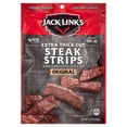 thumbnail image 2 of (3 pack) Jack Link's 100% Beef Original Steak Strip Jerky 5.25oz Resealable Bag, 2 of 6