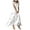 White, variant on Pimfylm Womens Floral Dress Spring Summer Casual V Neck Short Sleeve Flowy Midi Beach Dress Red, XXL