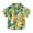 Yellow, variant on Generic Little & Big Boys Button Down Hawaii Shirts Short Sleeve Tropical Shirt Tops For Kids Toddlers For 2 To 8 Years Old