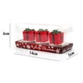 thumbnail image 5 of Velas Navideñas Decorativas con Diseños Festivos y Piñas (Paquete de 3) - Ideal para Decoración de Hoteles y Restaurantes, 5 of 5
