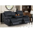 thumbnail image 4 of Charlotte Electric Leather Recliner Sofa, 4 of 6