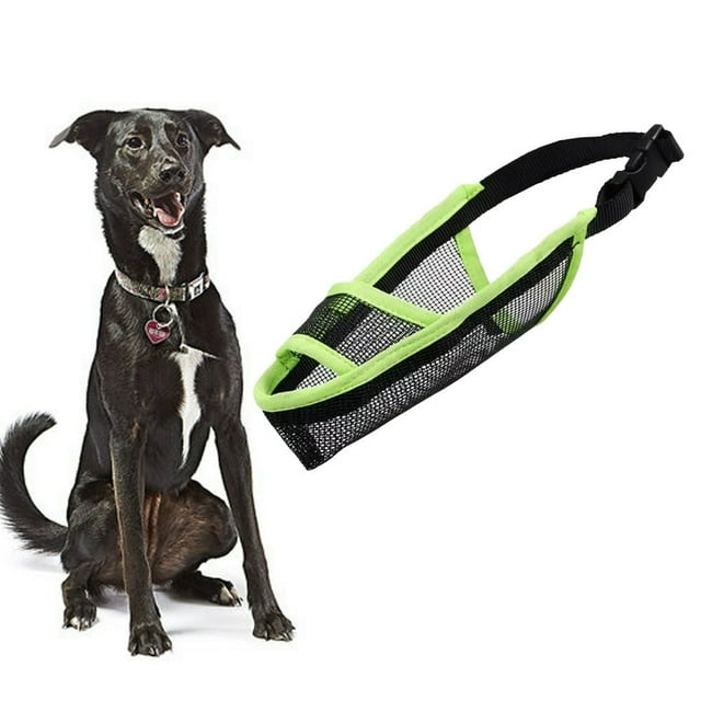 Large Dog Muzzle Soft Breathable Dogs Masks for Large Medium Breed Dogs with Adjustable Straps for Daily