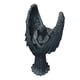thumbnail image 5 of Estatua de ángel, estatuilla de ángel, escultura de ángel de resina, obra de arte de colección creativa nórdica para librería, mesa, decoración de, 5 of 9