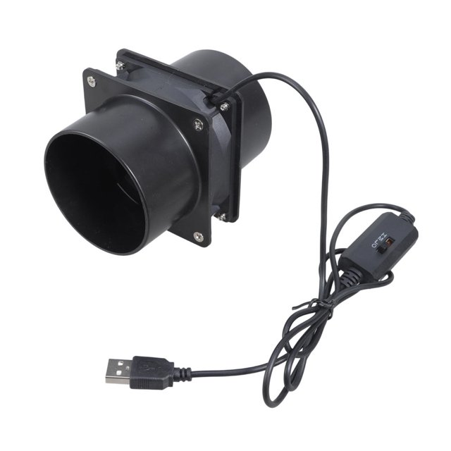 CNKOO Energy Efficient 75mm Inline Duct Blower With 3 Speed Control High Pressure Ventilation Suitable For Greenhouse Bathroom