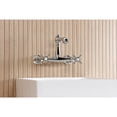 thumbnail image 3 of Kingston Brass KS7251BEX Essex Double-Handle 2-Hole Wall Mount Bathroom Faucet in Polished Chrome, 3 of 8
