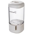 thumbnail image 2 of Nkmbld Spice Shakers Salted Control Bottle Press Quantitative Salted Pepper Storage Bottles Reusable BBQ Limit Salted Shaker Kitchen Supplies, White, 2 of 7