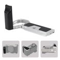 thumbnail image 1 of Camera Bottom Mounting Plate, Lightweight Camera Quick Release Plate 1/4 Inch Screw Hole Comfortable Grip  for Tripod, 1 of 7