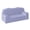 Periwinkle, variant on Mainstays Kids Compressed Oversized Faux Fur Couch, Blue