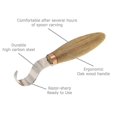 thumbnail image 2 of Juego de herramientas torcidas con cuchillo y gancho para tallar en madera, para cuencos, tazas, cucharas, 2 of 5