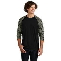 Sport-Tek Drift Camo Colorblock Long Sleeve Tee ST376LS