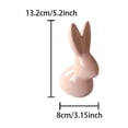 thumbnail image 3 of Easter Bunny Ceramic Q-version Cute And Easily Bunny Home Desktop Decoration Ornament, 3 of 6