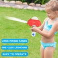 thumbnail image 3 of 6.58IN Cute Mini Water Guns, Cartoon Car UFO Duck Handheld Squirt Water Blaster, Small Water Pistol Toy for Summer Pool Outdoor Water Fight Party,A, 3 of 5