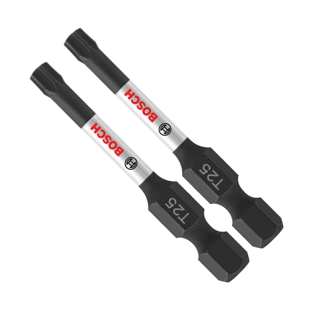 Brocas eléctricas para atornillar Bosch ITT252B Torx #25 de 2 pulgadas, paquete de 10