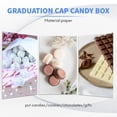 thumbnail image 5 of 50PCS Graduation Candy Box DIY Grad Cap for Gift Party Favors Decor, 5 of 5