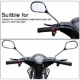 thumbnail image 4 of Bicycle Mirrors Set Of 2 Bicycle Rear View Mirror Rear View Bike Mirrors Rearview Mirror Reflector Adjustable 360 Bicycle Mirrors For Scooter, Mounta, 4 of 4