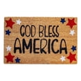 thumbnail image 2 of Patriotic Natural Coir Door Mat 4th of July Red Blue White Star Doormat Non-Slip Entrance Door Rugs for 250th Anniversary Independence Day Home Decor, 16 x 24 Inch(B), 2 of 9