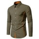 thumbnail image 2 of 2025 Camisa informal de manga larga para hombre: material resistente, versátil para el trabajo o las vacaciones, 2 of 4