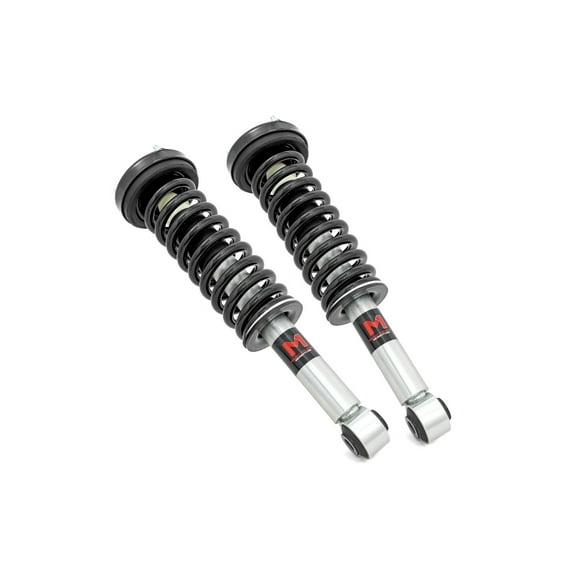 Rough Country 0-2" M1 Adjustable Leveling Struts for 09-13 Ford F-150 - 502069 Fits select: 2010-2011 FORD F150 SUPERCREW, 2012-2013 FORD F150