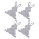 thumbnail image 5 of unbranded 4Ud Bolsa Cubiertos En Forma De Para De Pascua Con Material Lavable, 5 of 8