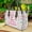 EUJ1290, variant on Dessert Baker Tote Bag for Woman Girls Career Pride Cute Cake Personalized Name Handbag Multifunctional Large Purse Leather Tote