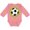 Mauve, variant on Inktastic Soccer Ball Sports Boys or Girls Long Sleeve Baby Bodysuit