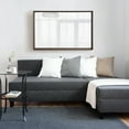 thumbnail image 7 of Kate and Laurel Quato Transitional Rectangle Wall Mirror, 24 x 36, Dusty Brown, Framed Rectangular Framed Statement Mirror with Embossed Woodgrain Texture, 7 of 7