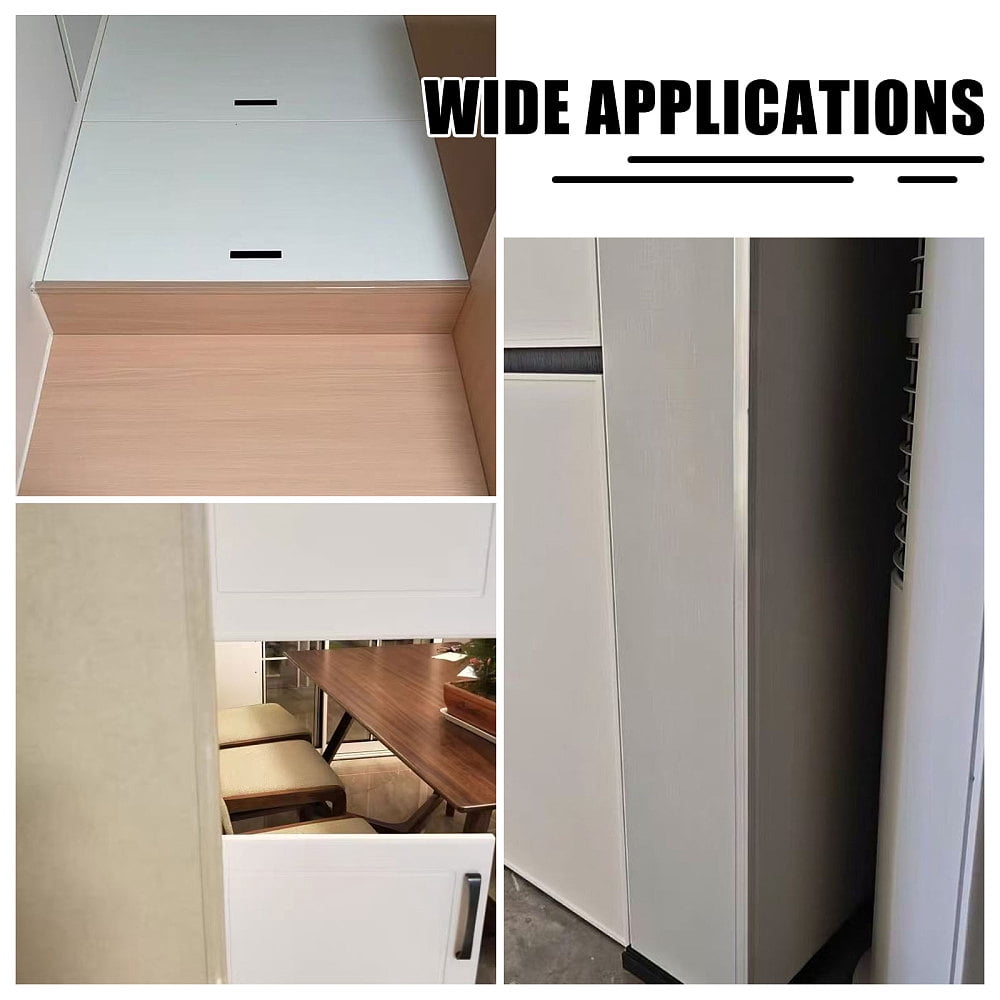 Self-Adhesive PVC Corner Protector Strips Transparent Edge Guard for Furniture & Walls Clear 400x40x40mm