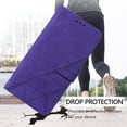 thumbnail image 6 of Compatible with Motorola Moto Edge 5G 2024 Wallet Phone Case PU Leather with Card Slots Holder Stand Magnetic Folio Flip Shockproof Protective Case for Motorola Moto Edge 5G 2024 Purple YB, 6 of 16