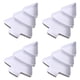 thumbnail image 1 of 4 bandejas para servir bocadillos, contenedor para bocadillos, decoración navideña con compartimentos. blanco, 1 of 9