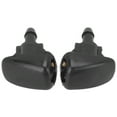 thumbnail image 1 of Windshield Washer Nozzle, 2pcs Front Windshield Nozzle Black ABS High Strength Windscreen Washer Jet Replacement For, 1 of 8