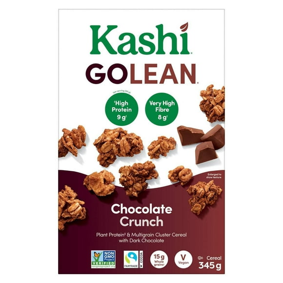 Kashi Golean Chocolate Crunch Cereal, 345g, 345g