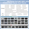 thumbnail image 2 of Radio de coche Leadfan para VW Passat Tiguan Jetta Beetle Caddy Golf, 2 of 9