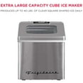 thumbnail image 3 of Frigidaire 40lbs. Countertop Clear Square Ice Maker - Stainless Steel, 3 of 9