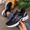 thumbnail image 4 of Dakaela Womens Sneakers Air Cushion Running Shoes Mesh Breathable Lightweight Tennis Walking Shoes for Gym Work Athletic Casual Size 6, 4 of 8