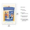 thumbnail image 2 of Disneyland - Tomorrowland’s Carousel of Progress - Vintage Advertising Poster c.1967 - Master Art Print (Unframed) 12in x 18in, 2 of 4