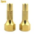 thumbnail image 1 of High Performance Brass Tire Chuck for Car Tyre Inflator Gauge Set of 2, 1 of 3