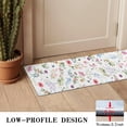 thumbnail image 3 of Pioneer Flower Floral Print Pattern Door Rugs,Washable Non Slip Door Mats Indoor,Decorative Door Mats,Entry Mat Indoor for Entrance,Bedroom,Kitchen,Bathroom,16"x47", 3 of 6