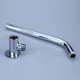 thumbnail image 2 of Sleek Wall Mounted Stainless Steel Shower with Extension Pipe Shiny Silver, 2 of 10