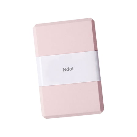 Ndot Yoga Blocks, Supportive, Soft Non-Slip Foam Surface For Yoga, Pilates, Meditation