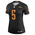 thumbnail image 2 of Women's Nike Jayden Daniels  Black Washington Commanders Legend Player Performance Top, 2 of 3