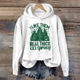 thumbnail image 2 of Sweatshirts Hoodies for Women Pullover Crewneck Christmas Long Sleeve Winter Fall Clothes I Like Them Real ThickSprucey Letter Print Casual Sweaters, 2 of 3