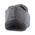 thumbnail image 2 of ISOTONER Mens Gray Closed Back Moisture Wicking Javier Round Toe Slip On Slippers Shoes XL, 2 of 3