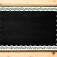 thumbnail image 3 of Whataatahia Bordes para tablón de anuncios de aula, 65,6 pies, borde de tablón de anuncios de hoja de eucalipto, decoración para el aula, 3 of 5